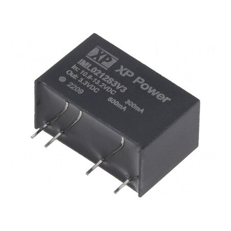 Convertor DC/DC 2W 10,8-13,2V la 3,3V 600mA | Electronic-mag.ro | Componente Electronice