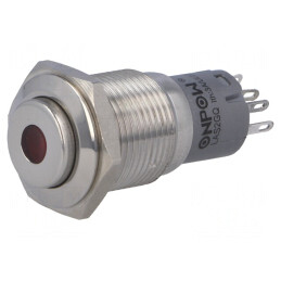 Comutator Anti-Vandalism SPDT 0,5A 220VAC 1A 24VDC | Electronic-mag.ro | Componente Electronice
