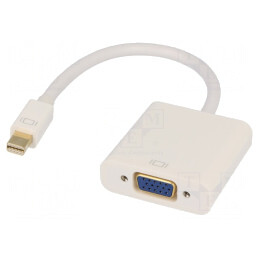 Adaptor Mini DisplayPort la D-Sub 15 Pin 0,15m | Electronic-mag.ro | Componente Electronice