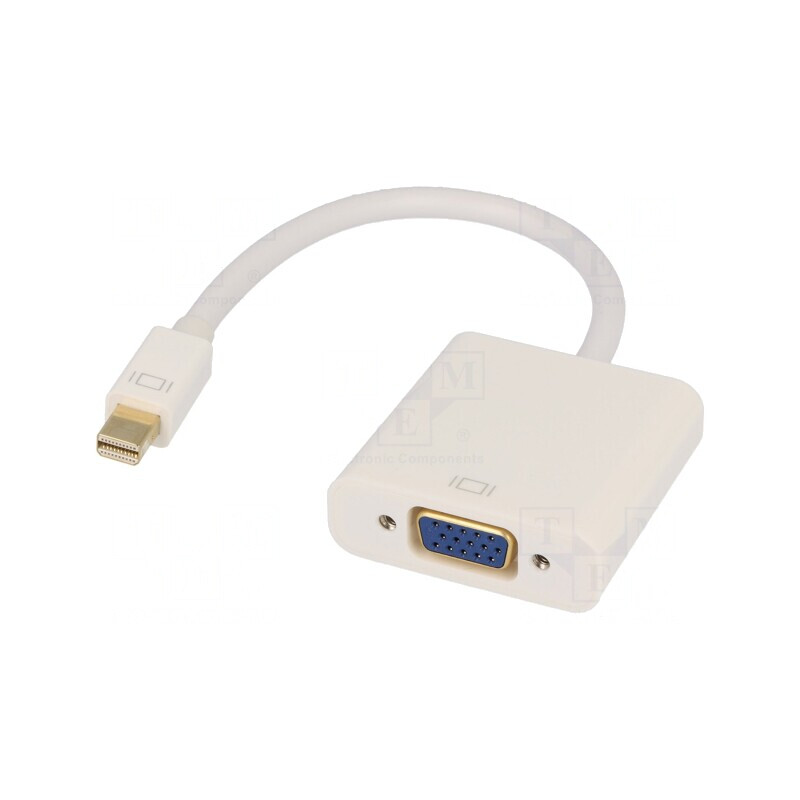 Adaptor Mini DisplayPort la D-Sub 15 Pin 0,15m | Electronic-mag.ro | Componente Electronice