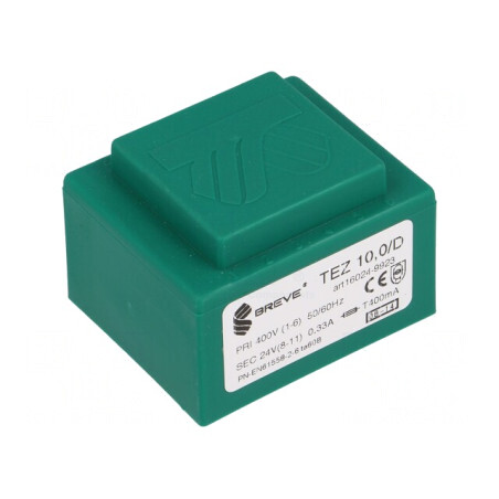 Transformator încapsulat 10VA 400VAC 24V PCB | Electronic-mag.ro | Componente Electronice