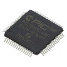 Microcontroler PIC32 TQFP64 512kB 8MHz 2.3-3.6V SMD | Electronic-mag.ro | Componente Electronice
