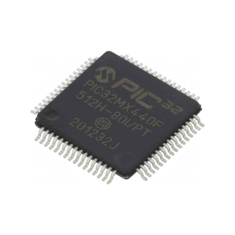 Microcontroler PIC32 TQFP64 512kB 8MHz 2.3-3.6V SMD | Electronic-mag.ro | Componente Electronice