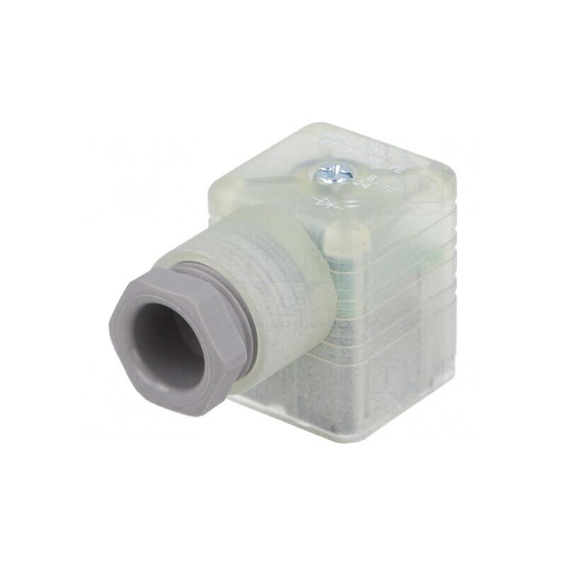 Conector cu Valvă Mufă 18mm 3 PIN 90° Mamă | Electronic-mag.ro | Componente Electronice Conector cu Valvă Mufă 18mm 3 PIN 90° Mamă | Electronic-mag.ro | Componente Electronice
