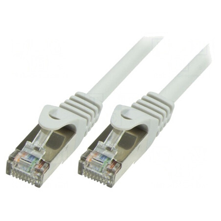 Patch cord SF/UTP Cat5e 20m Gri | Electronic-mag.ro | Componente Electronice