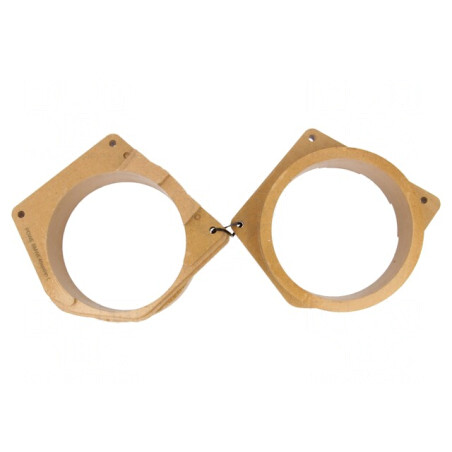Distanțier MDF 165mm BMW Impregnat și Lăcuit 2 Bucăți | Electronic-mag.ro | Componente Electronice