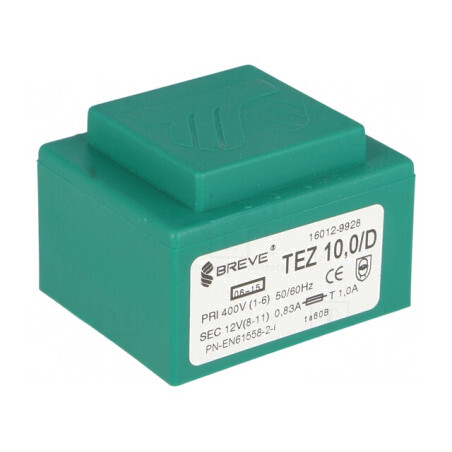 Transformator încapsulat 10VA 400VAC 12V PCB | Electronic-mag.ro | Componente Electronice