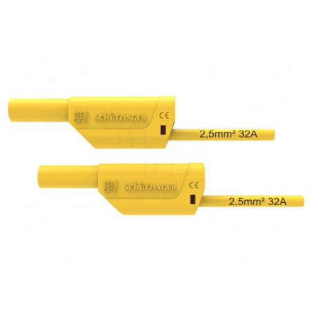 Cablu de măsurare 32A mufă banană 4 mm | Electronic-mag.ro | Componente Electronice