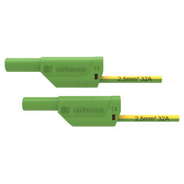 Cablu de măsurare 32A cu mufe banană 4mm  | Electronic-mag.ro | Componente Electronice