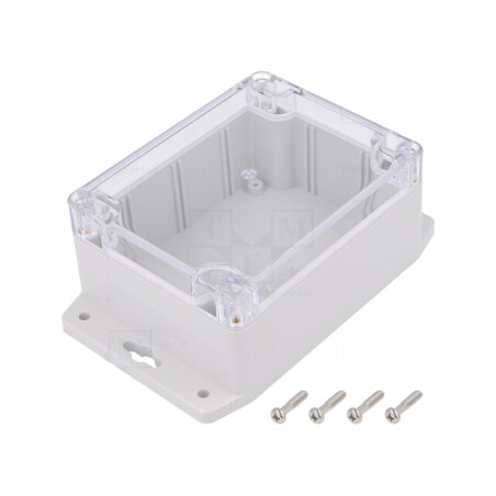 Carcasă universală cu lame de fixare 90x115x55mm | Electronic-mag.ro | Componente Electronice