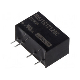 Convertor DC/DC 1W 12V 83mA SIP | Electronic-mag.ro | Componente Electronice