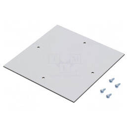 Placă de Montare Gri Deschis din Plastic | Electronic-mag.ro | Componente Electronice
