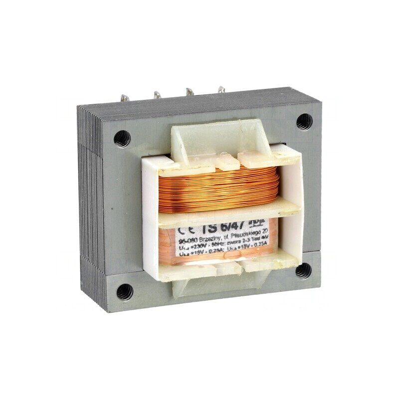 Transformator de Alimentare 6VA 230VAC 15V 250mA | Electronic-mag.ro | Componente Electronice