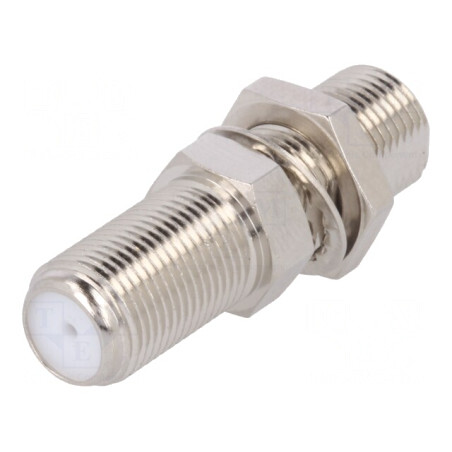 Adaptor F Soclu x2 75Ω Panou 3GHz | Electronic-mag.ro | Componente Electronice