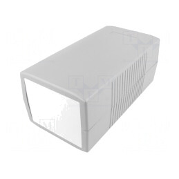 Carcasă ABS Gri Închis IP54 100x190x80mm | Electronic-mag.ro | Componente Electronice