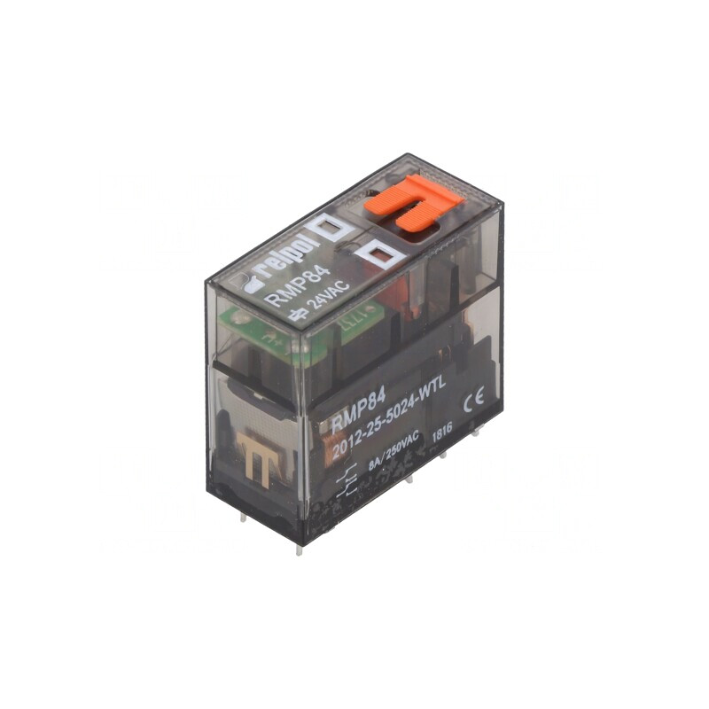 Releu Electromagnetic DPDT 24VAC 8A PCB | Electronic-mag.ro | Componente Electronice Releu Electromagnetic DPDT 24VAC 8A PCB | Electronic-mag.ro | Componente Electronice