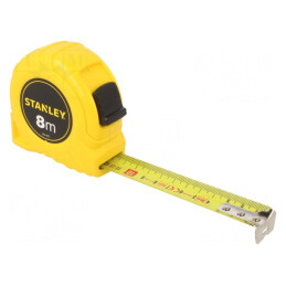 Ruletă de măsurat 8m 25mm Plastic Clasa II | Electronic-mag.ro | Componente Electronice