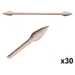 Bețișoare pentru curățat 30 buc. 79mm | Electronic-mag.ro | Componente Electronice
