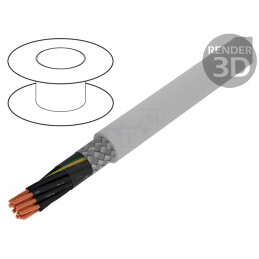Cablu ÖLFLEX CLASSIC 115 CY 18G 0.75mm² PVC Gri 300V/500V