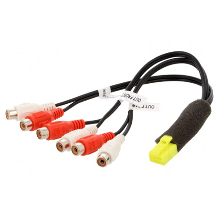 Conector RCA Clarion 10-PIN | Electronic-mag.ro | Componente Electronice