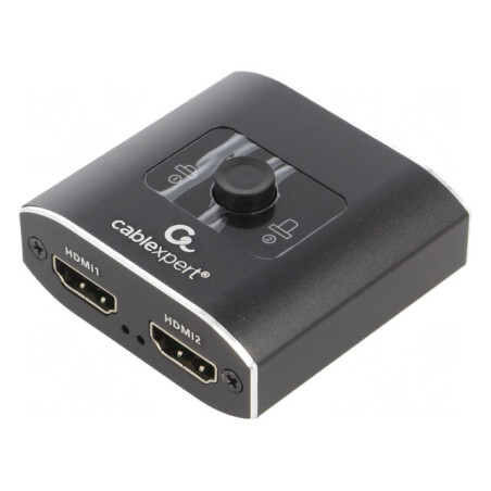 Switch HDMI 2.0 HDCP Negru | Electronic-mag.ro | Componente Electronice