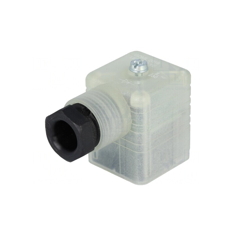 Conector cu Valvă Mufă 18mm 3 PIN 90° | Electronic-mag.ro | Componente Electronice Conector cu Valvă Mufă 18mm 3 PIN 90° | Electronic-mag.ro | Componente Electronice