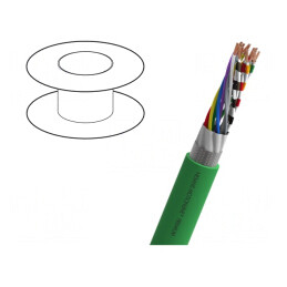 Cablu de Testare Hibrid Verde Motionline Premium PUR | Electronic-mag.ro | Componente Electronice