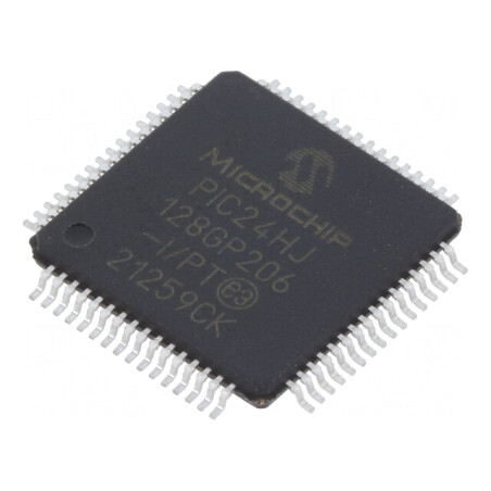 Microcontroler PIC 128kB SMD TQFP64 | Electronic-mag.ro | Componente Electronice