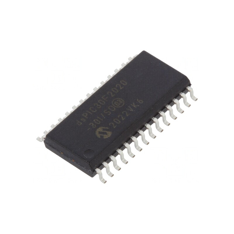 Microcontroler dsPIC 12kB 512B SO28 3,3-5V | Electronic-mag.ro | Componente Electronice