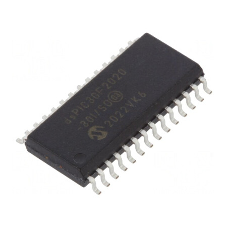 Microcontroler dsPIC 12kB 512B SO28 3,3-5V | Electronic-mag.ro | Componente Electronice