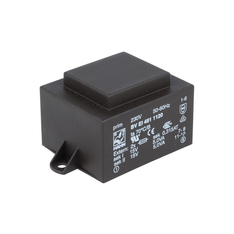 Transformator încapsulat 10VA 230V 15V PCB | Electronic-mag.ro | Componente Electronice Transformator încapsulat 10VA 230V 15V PCB | Electronic-mag.ro | Componente Electronice