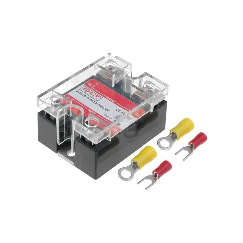 Releu Semiconductor 4-32VDC 25A 24-280VAC 1-Fazat | Electronic-mag.ro | Componente Electronice