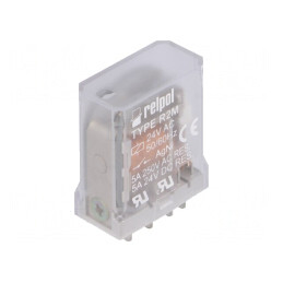 Releu Electromagnetic DPDT 24VAC 10A | Electronic-mag.ro | Componente Electronice