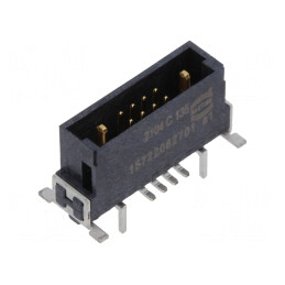 Conector: PCB-PCB; tată; PIN: 10(2+8); har-flex® Hybrid; -55÷125°C
