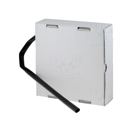 Manșon termocontractabil cu adeziv 19,1mm negru | Electronic-mag.ro | Componente Electronice