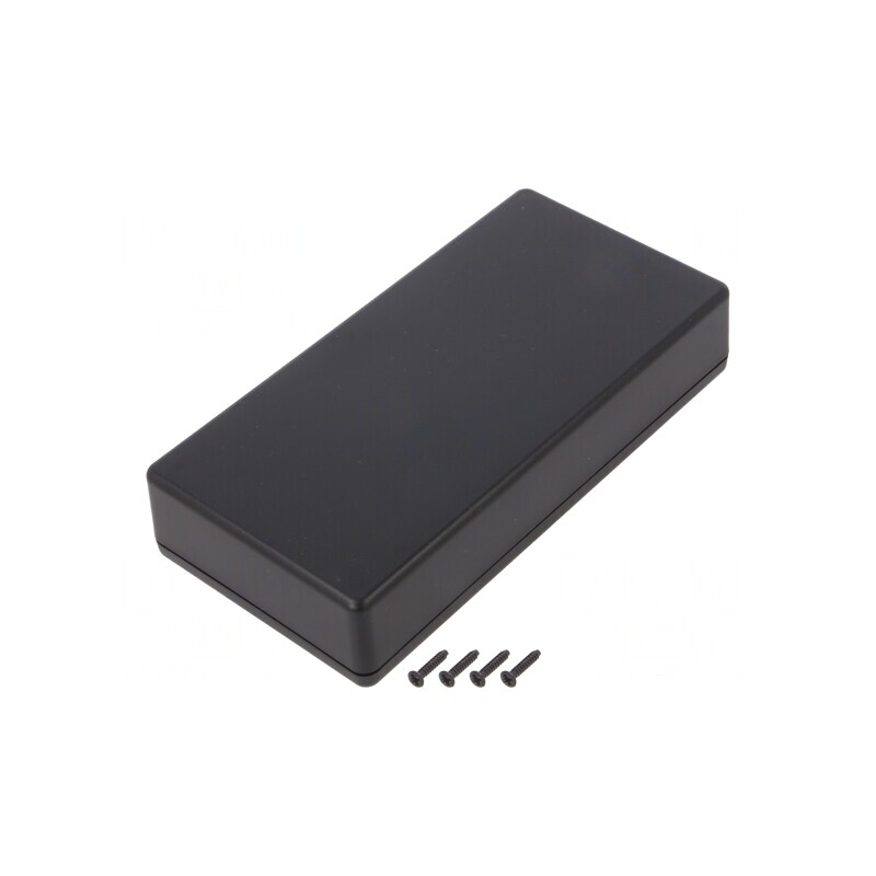 Carcasă Universală Neagră ABS 85.5x170x35.5mm | Electronic-mag.ro | Componente Electronice