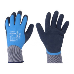 Mănuși de Protecție Latex Albastru Mărimea L | Electronic-mag.ro | Componente Electronice