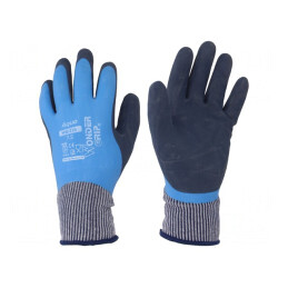 Mănuși de Protecție S Albastru Latex Poliamidă | Electronic-mag.ro | Componente Electronice