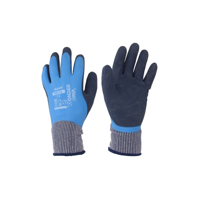 Mănuși de Protecție S Albastru Latex Poliamidă | Electronic-mag.ro | Componente Electronice Mănuși de Protecție S Albastru Latex Poliamidă | Electronic-mag.ro | Componente Electronice