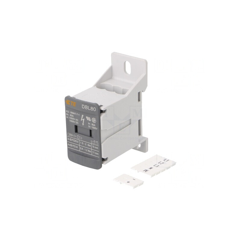 Bloc de Distribuție 7 Borne 28.4mm | Electronic-mag.ro | Componente Electronice