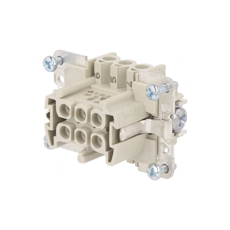 Conector HDC Mamă 6 Pin 6 Contacte | Electronic-mag.ro | Componente Electronice