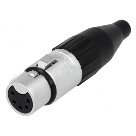 Mufă XLR Mamă 5 Pin 133V | Electronic-mag.ro | Componente Electronice