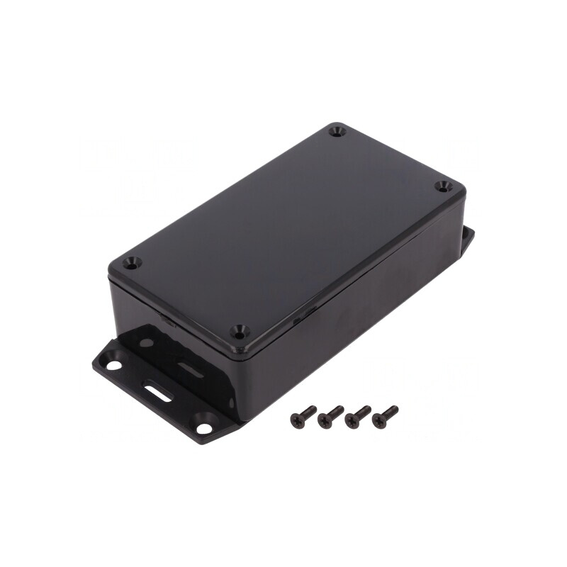 Carcasă universală ABS neagră 62x112x32mm | Electronic-mag.ro | Componente Electronice