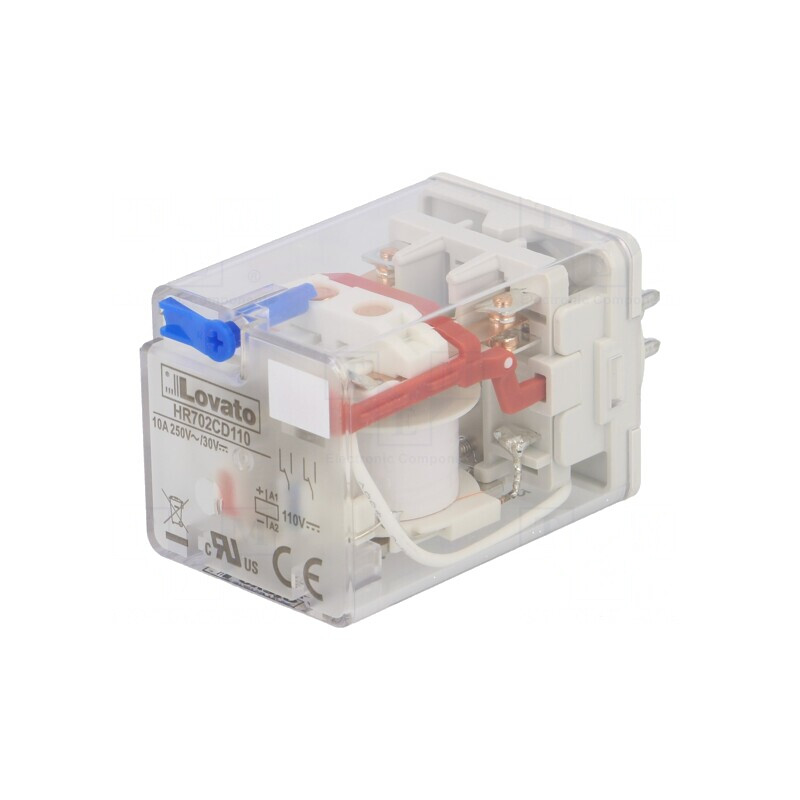 Releu electromagnetic DPDT 110VDC 10A | Electronic-mag.ro | Componente Electronice Releu electromagnetic DPDT 110VDC 10A | Electronic-mag.ro | Componente Electronice