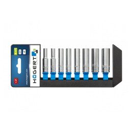 Set Chei Tubulare 6 Puncte 1/4 Lungă 8 Bucăți | Electronic-mag.ro | Componente Electronice