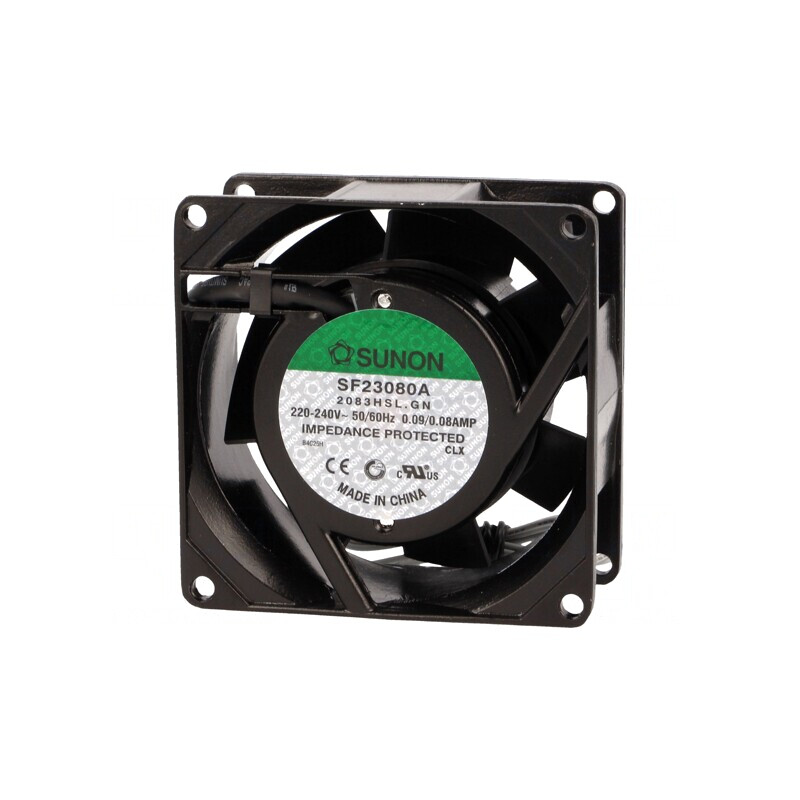 Ventilator AC Axial 230V 80x80x38mm | Electronic-mag.ro | Componente Electronice
