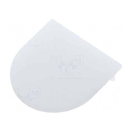 Obturator LED Profile Lăptos 20buc PMMA | Electronic-mag.ro | Componente Electronice