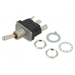 Comutator Basculant SPDT ON-ON 16A 250VAC 30VDC | Electronic-mag.ro | Componente Electronice