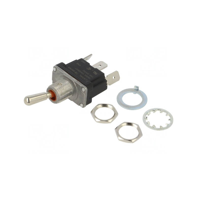 Comutator Basculant SPDT ON-ON 16A 250VAC 30VDC | Electronic-mag.ro | Componente Electronice Comutator Basculant SPDT ON-ON 16A 250VAC 30VDC | Electronic-mag.ro | Componente Electronice