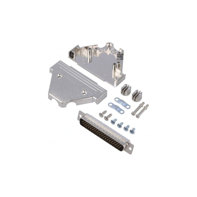 Conector D-Sub 62 Pin Mufă Tată Lipire Negru | Electronic-mag.ro | Componente Electronice